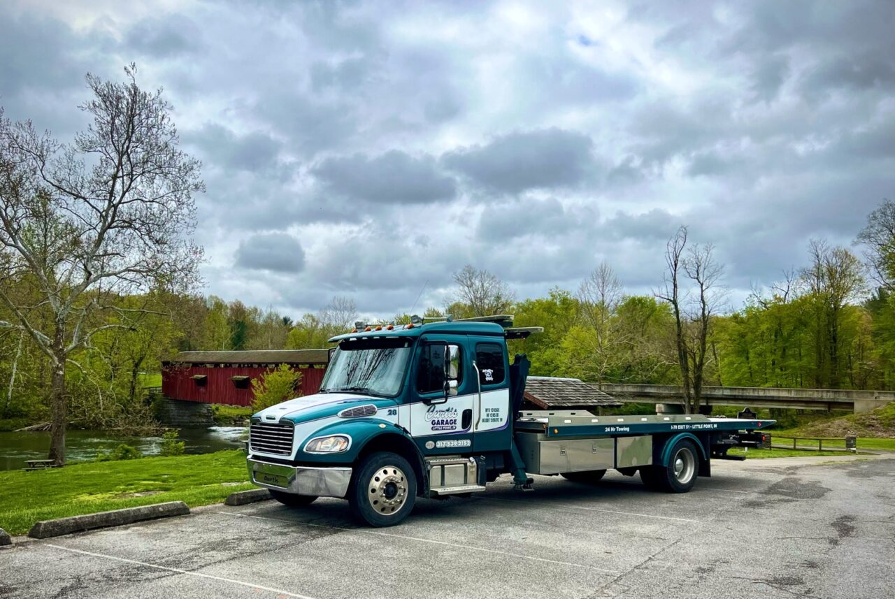 Light, Medium, and Heavy Duty Towing Curtis Wrecker Garage